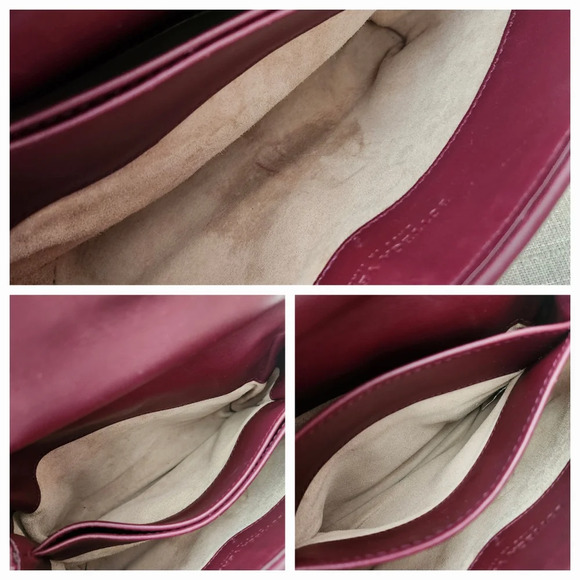 Bottega Veneta Limited Edition Butterfly Olimpia Crossbody Intrecciato Burgundy - Picture 15 of 15